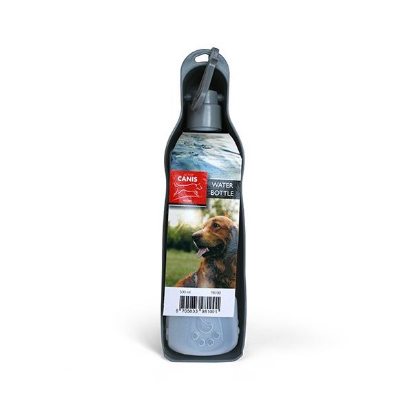 Drikkeflaske Canis i plast transportabel 500 ml